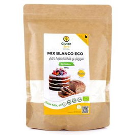 GLUTEN ZERO Mix Pain Blanc 500g Sachet Bio - Sans Gluten pour Pain, Pizza et Pâtisserie