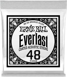 ERNIE BALL Cordes acoustiques Bronze 80/20 calibre 048 (Set de 6)