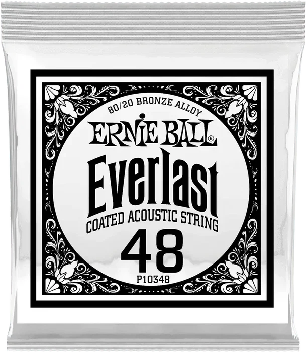 ERNIEBALL Cuerda Acústica Everlast CT 80/20 Bronze 048 - Jeu de 6 cordes (Set de 6)