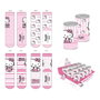 Cerdá Pack de 4 paires de chaussettes Hello Kitty Taille 31-34 pour enfant - Rose