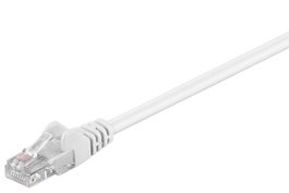 MicroConnect Câble réseau CAT5e U/UTP 7,5m, Blanc