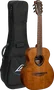 LAG Guitare Acoustique Folk Nylon Electroacoustique Travel Blue Wave 1 - Marron