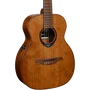 LAG Guitare Acoustique Folk Nylon Electroacoustique Travel Blue Wave 1 - Marron