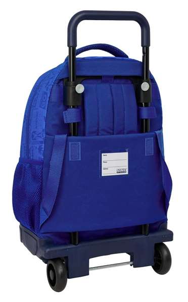 Safta Mochila Sonic - Sac à dos Grande Capacité avec Roues Compactes et Système Extensible, Dimensions 33 x 45 x 22 cm