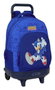 Safta Mochila Sonic - Sac à dos Grande Capacité avec Roues Compactes et Système Extensible, Dimensions 33 x 45 x 22 cm