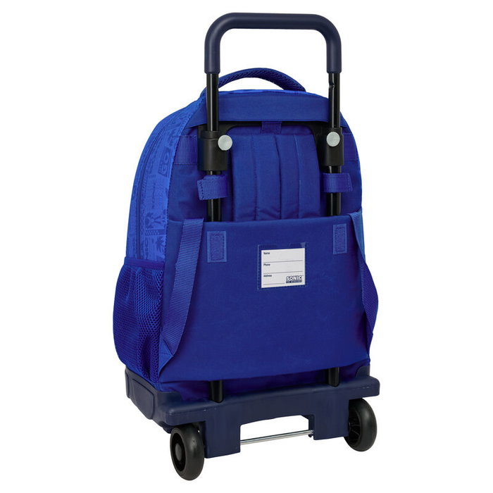 Safta Mochila Sonic - Sac à dos Grande Capacité avec Roues Compactes et Système Extensible, Dimensions 33 x 45 x 22 cm Safta Mochila Sonic - Sac à dos Grande Capacité avec Roues Compactes et Système Extensible, Dimensions 33 x 45 x 22 cm