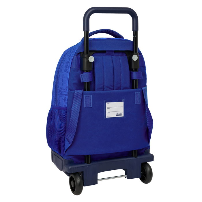 Cartable Sonic Bleu 33 x 45 x 22 cm