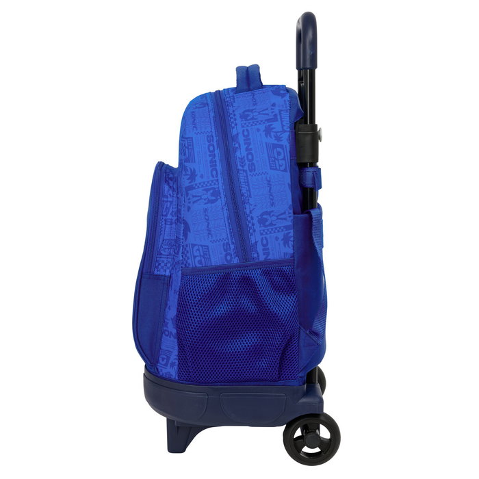 Cartable Sonic Bleu 33 x 45 x 22 cm