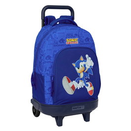 Cartable Sonic Bleu 33 x 45 x 22 cm