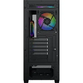 Xigmatek Alphard - Boîtier PC Moyen Tour - Compatible E-ATX - Panneaux Verre Trempé - 6 Ventilateurs ARGB - Ports USB 3.0 et HD Audio - Noir