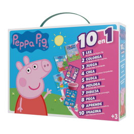 IMAGILAND Maletín 10 en 1 Peppa Pig PTC008
