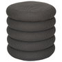 Home Deco Factory Pouf de rangement Atom Gris