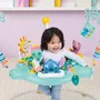 Bright Starts Disney Baby Little 'Ohana - Centre d'activités et Siège Sauteur Évolutif avec Stitch, 10 Jouets Interactifs, Lumineux et Musical, Pivote à 360°, 4 Hauteurs Réglables