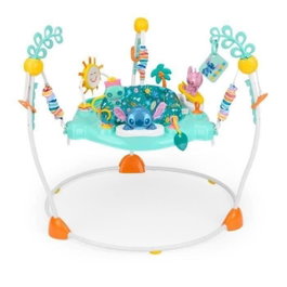 Bright Starts Disney Baby Stitch - Centre d'activités et siège sauteur évolutif