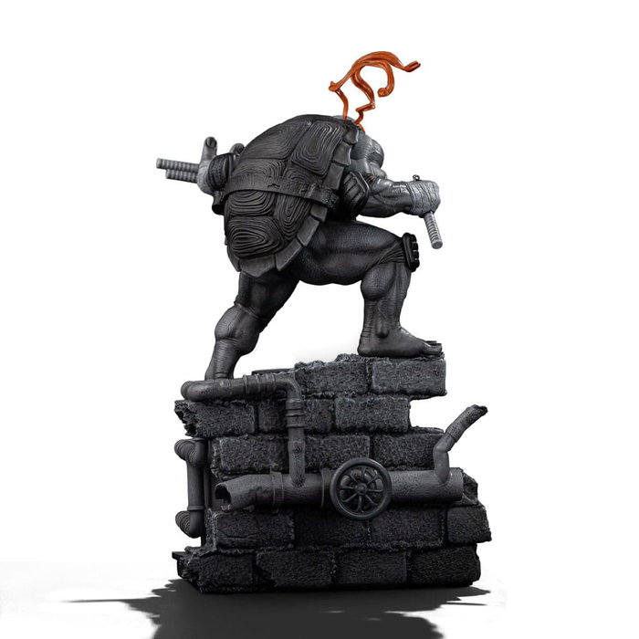 Tortues Ninja statuette 1/10 Art Scale Michelangelo Black and White Variant 26 cm heo exclusive