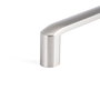 Viefe Tirador Roma - Poignée de tiroir avec distance entre fixations de 192 mm et finition nickel brossé, en zamak (modèle Roma, 14 mm x 30 mm)