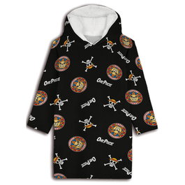 TOEI ANIMATION Sweat-shirt oversize enfant One Piece corail - Taille unique