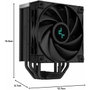 Deepcool AK400 ZERO DARK Noir