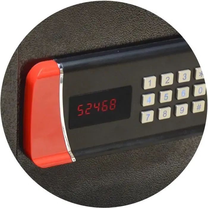 Work Men Coffre Fort Électronique Sécurité CFEH563744 - Dimensions Extérieures 56 x 37 x 44.5 cm