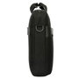 Targus 13-14" GeoLite EcoSmart Slim Brief - Noir Mallette Fine Écologique avec Compartiment Ordinateur Portable et Bretelle Amovible