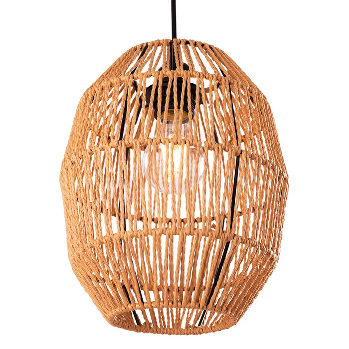 Suspension Alexander en rotin