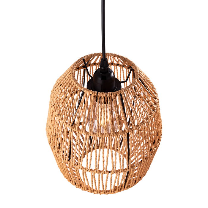 Suspension Alexander en rotin