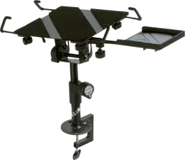 QUIKLOK Support ordinateur portable avec plateau mousse et pince de montage