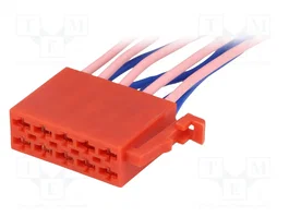 4CARMEDIA Connecteur automobile ISO pour postes radio