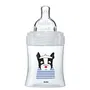 Dodie Biberon Sensation+ Anti-Coliques Verre 150ml 0m+ Paris - Téthine plate, sans BPA, qualité pharmaceutique, sans fuite