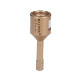WOLFPACK LINEA PROFESIONAL Corona Diamante M14 Ø 8 mm