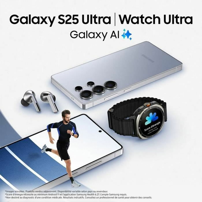 Smartphone Samsung SM-S938B 6,9" Octa Core 12 GB RAM 1 TB Noir