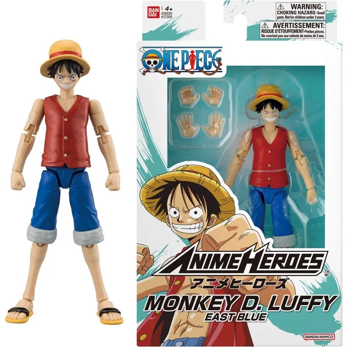 Anime Heroes Figurine articulée One Piece - Luffy East Blue - 17 cm Anime Heroes Figurine articulée One Piece - Luffy East Blue - 17 cm