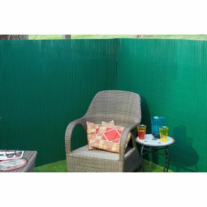 Nature Canisse PVC double face Vert 1 x 3 m