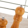 Quid Hábitat Molinillo de Madera, 20 cm, 12 Unidades