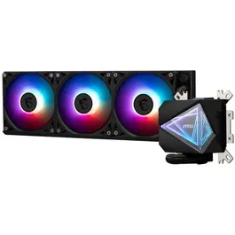 MSI MAG CORELIQUID I360 Refroidisseur de liquide tout-en-un ARGB pour PC, Ventilateurs de 120 mm, Noir - Réf: 306-7ZW8A11-C24