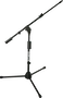 Quiklok Soporte Microphone Jirafa Télescopique Microlite 300 "In-Sync" Courte Noir 420-490 mm