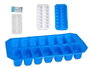 Leknes Cubitera 14 Cubitos Surtidos Couleurs 21x3x11 cm en Caoutchouc Thermoplastique (Set de 36)