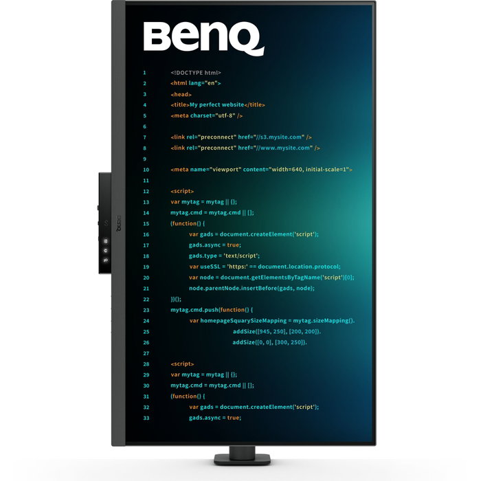 BenQ RD320UA Moniteur LED 31,5 pouces 4K UHD IPS HDR400 Thunderbolt 3 USB-C 90W KVM BenQ RD320UA Moniteur LED 31,5 pouces 4K UHD IPS HDR400 Thunderbolt 3 USB-C 90W KVM