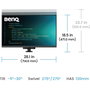 BenQ RD320UA Moniteur LED 31,5 pouces 4K UHD IPS HDR400 Thunderbolt 3 USB-C 90W KVM