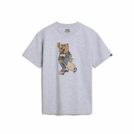 T shirt à manches courtes Enfant Vans Peace Oso Crew Gris