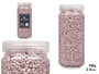GIFTDECOR Bote Piedra 2-5 mm Métallisée Rose 700g
