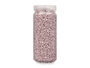GIFTDECOR Bote Piedra 2-5 mm Métallisée Rose 700g