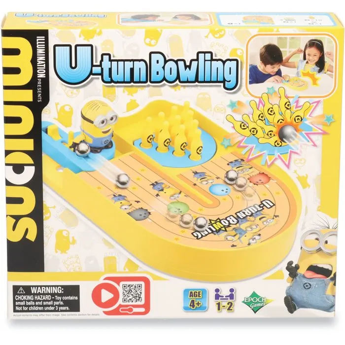 Epoch Games Jeu de Bowling Minions U-turn Bowling 7518 Epoch Games Jeu de Bowling Minions U-turn Bowling 7518