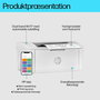 HP Imprimante laser mono M110w compacte WiFi - Jusqu'à 20 ppm, impression professionnelle