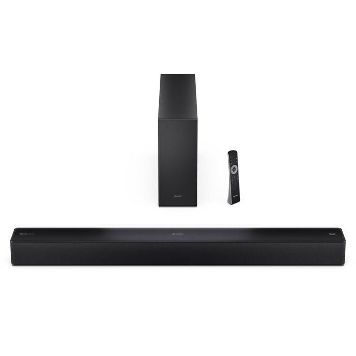 Sharp HT-SBW310 Barre de son avec caisson de basses sans fil, Black Sharp HT-SBW310 Barre de son avec caisson de basses sans fil, Black