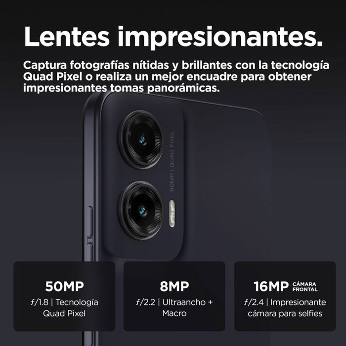 Smartphone Motorola G35 5G 8 GB RAM 256 GB 6,72" Unisoc Noir Gris