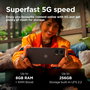 Smartphone Motorola G35 5G 8 GB RAM 256 GB 6,72" Unisoc Noir Gris