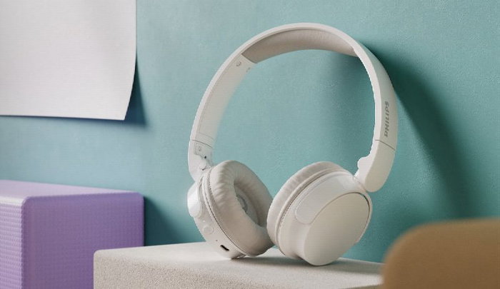Casques Bluetooth avec Microphone Philips TAH3209WT Blanc