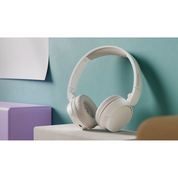 Philips TAH3209WT Casque Bluetooth avec Microphone Blanc Philips TAH3209WT Casque Bluetooth avec Microphone Blanc