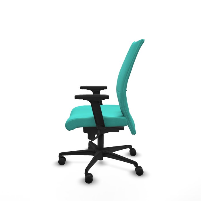 Piqueras Y Crespo Chaise Albacete Confidente Turquoise avec Mécanisme Synchrone et Accoudoirs 2D Piqueras Y Crespo Chaise Albacete Confidente Turquoise avec Mécanisme Synchrone et Accoudoirs 2D